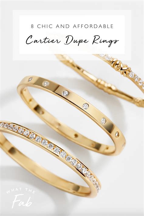 best amazon cartier ring dupes|cartier dupe rings real.